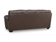 Umber / Sofa and Loveseat Set, rear upholstery view - 8