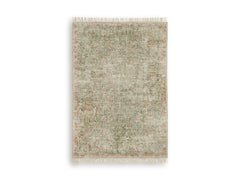 Multi 59.5" x 89", complete rug product view - 9