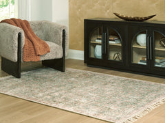Multi 59.5" x 89", room view; furniture excluded - 10