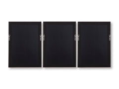 Brown/Black/White Honslow wall art set, product view 3 - 3