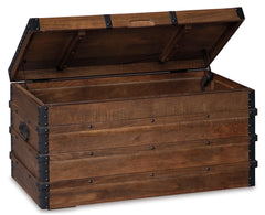 Brown Kettleby storage trunk, product view 3 - 3