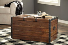 Brown Kettleby storage trunk, product view 5 - 5