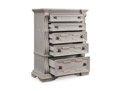 Antique White / Chest of Drawers, drawers open - 2