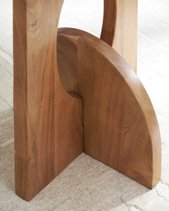 Brown Accent Table, view 2 - 2