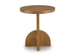 Brown Accent Table, view 4 - 4