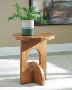 Brown Accent Table, view 6 - 6