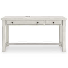 Antique White Home Office Desk, product view 2 - 2