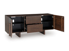 Medium Brown Accent Cabinet, view 2 - 2