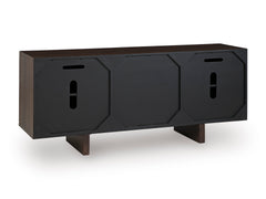 Medium Brown Accent Cabinet, view 3 - 3