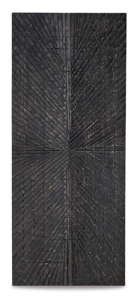 Lenora Carved Sunburst Wood Wall Decor