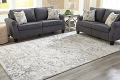 Multi 94" x 122", room view; furniture excluded - 2