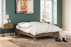 Honey / Full, room view; mattress, bedding and accessories not included - 5