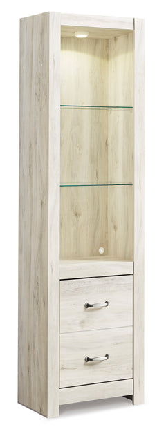 Whitewash, complete pier cabinet product view - 1