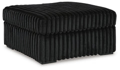 Onyx, complete ottoman angled view - 7