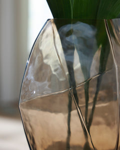 Light Brown 10-inch height vase, product view 3 - 3