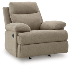 Mocha, full recliner in closed position - 5