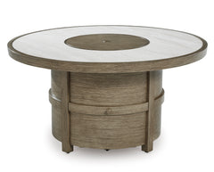 Beige Fire Pit Table, product view 3 - 3