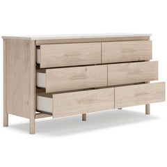 Two-tone, dresser with drawers open - 2