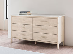 Two-tone, dresser in room setting - 5