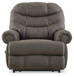 Gunmetal, complete recliner front view - 4