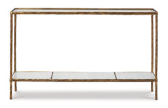 Antique Brass Finish Console Sofa Table, product view 2 - 2