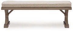 Beige, front bench view - 3