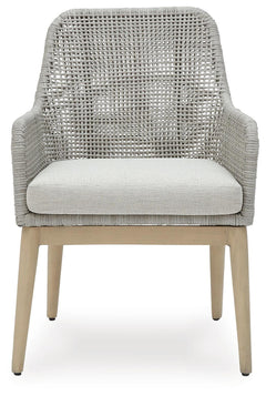 Gray, individual chair front view - 4