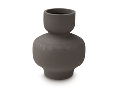 Brown 18.13-inch height vase, product view 2 - 5