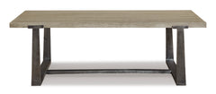Gray gray rectangular coffee table, product view 2 - 2