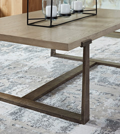 Gray gray rectangular coffee table, product view 6 - 6