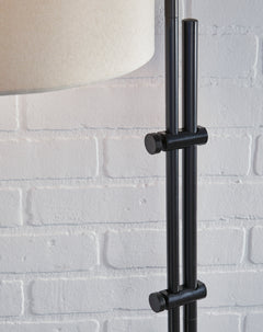 Black floor lamp, product view 3 - 3