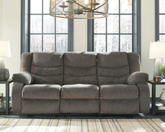 Gray, sofa in room setting - 2