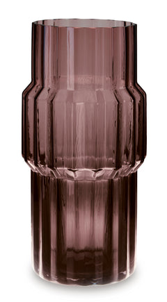 Mauve 13.63-inch height vase set, individual vase view 2 - 6