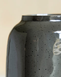 Gray/Black 12.75-inch height vase, product view 3 - 3
