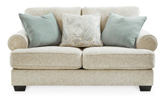 Sandstone, loveseat front view - 3