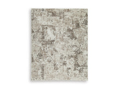 Multi 94" x 120", complete rug product view - 5