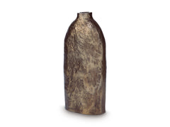 Antique Brass Finish 13.25-inch height vase, product view 3 - 3
