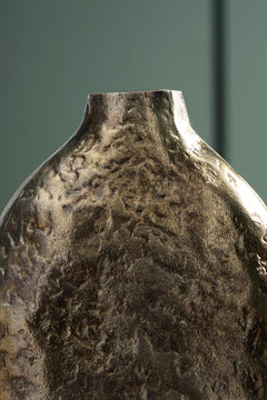 Antique Brass Finish 13.25-inch height vase, product view 4 - 4