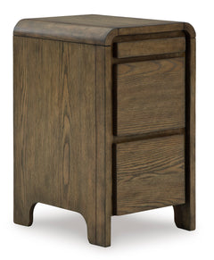 Brown Accent Table, full product view - 1