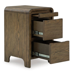Brown Accent Table, product view 3 - 3