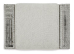 Gray Outdoor Ottoman, product view 4 - 4