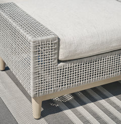 Gray Outdoor Ottoman, product view 5 - 5