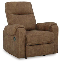 Brindle, complete recliner closed angled view - 1
