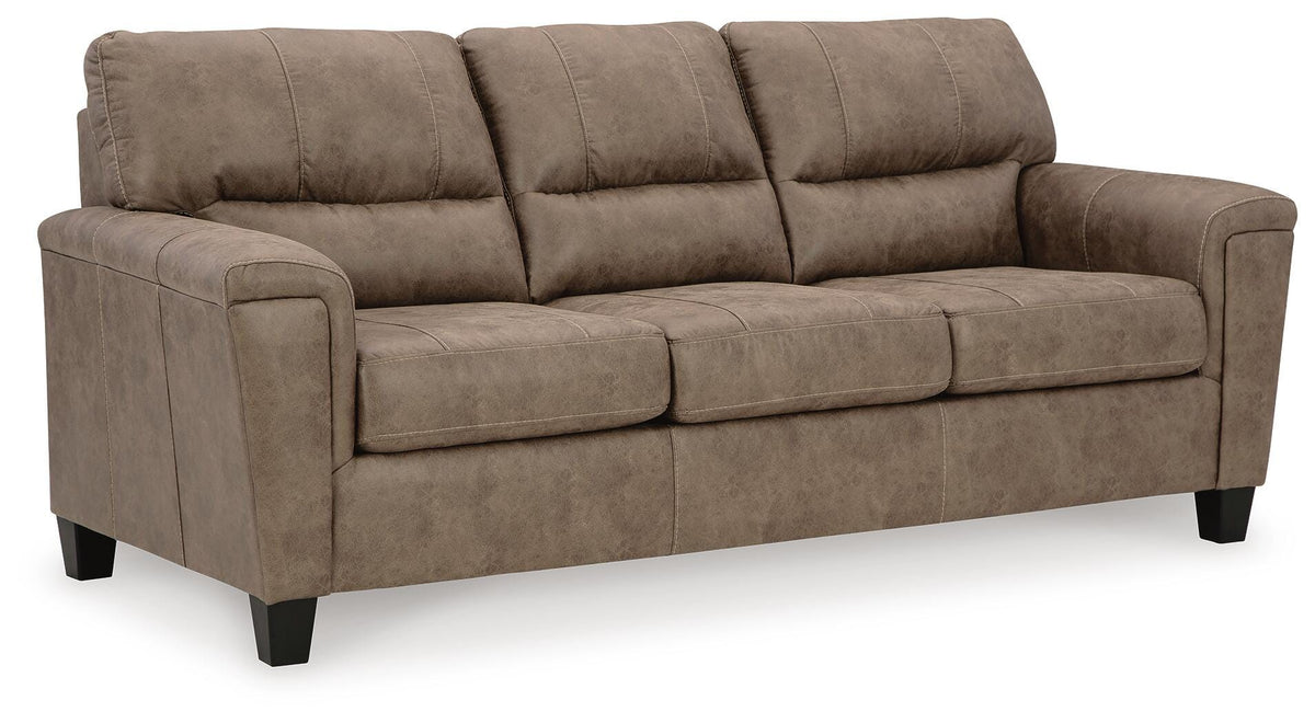 Fossil, complete sleeper sofa angled view