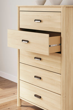 Tan, drawer detail in room setting - 4