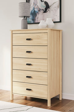 Tan, chest in room setting - 5