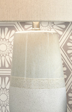 Beige/White table lamp, product view 3 - 3