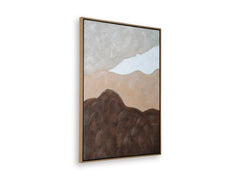Tan/Brown/White Wall Art, product view 2 - 2