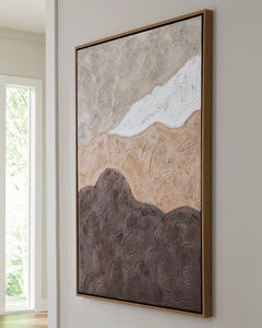 Tan/Brown/White Wall Art, product view 5 - 5