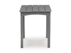 Gray / Outdoor Side Table, front view - 2